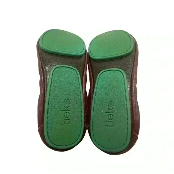 Tieks by Gavrieli size 6 ballet flats travel balletcore burgundy - Picture 7 of 8